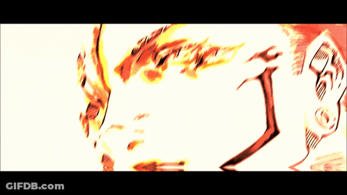 Close Up Person Breathing Flames GIF