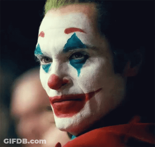 Close Up Person Clown Makeup GIF