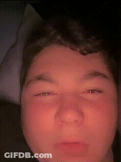 Close Up Person Face With Hat GIF