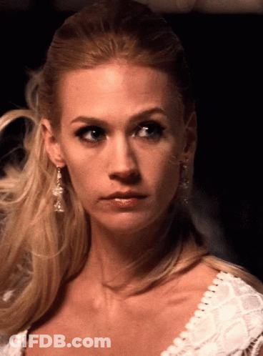Close Up Person Face With Thick Of It GIF