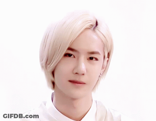 Close Up Person Face With Yellow Star On Forehead GIF