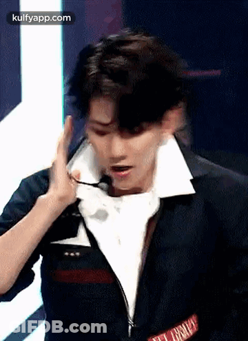 Close-Up Person Hand On Neck GIF