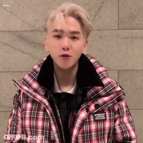 Close Up Person In Plaid Jacket GIF