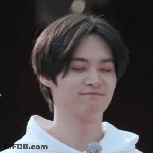 Close Up Person Making Funny Face GIF