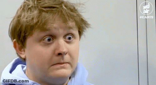 Close-Up Person's Face #Eairts GIF