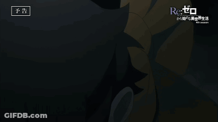 Close Up Person's Face Rezero GIF