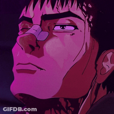 Close Up Person's Face With Bandage GIF