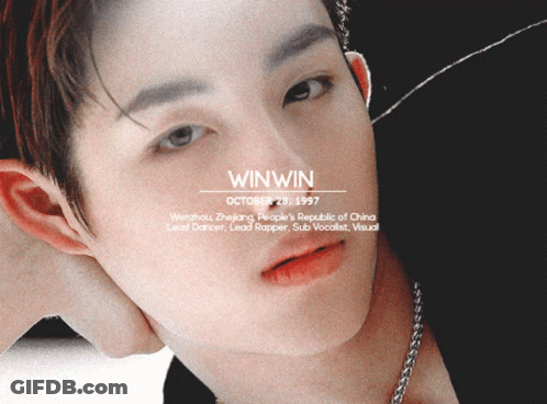 Close Up Person's Face With Winwin GIF