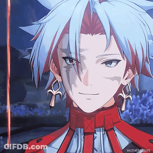 Close Up Person's Face With Wutheringguys GIF