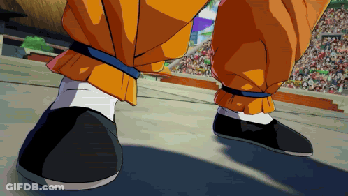 Close-Up Person's Feet In Video Game GIF