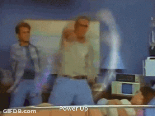 Close Up Person Saying I'm Feeling The Futanari Power GIF