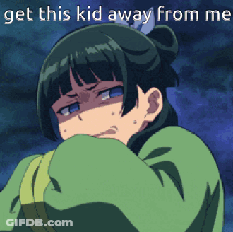 Close Up Person Saying She Has Some Nerves GIF