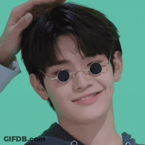 Close Up Person Wearing Round Sunglasses GIF