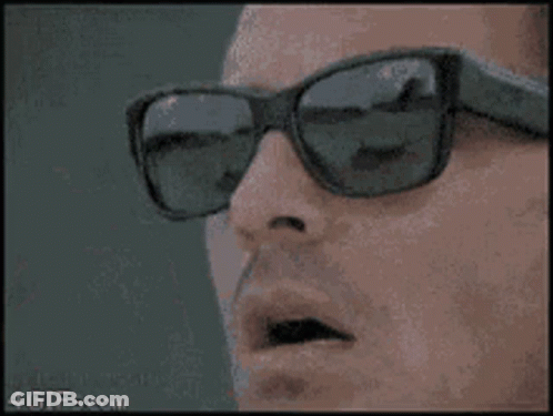 Close Up Person Wearing Sunglasses GIF
