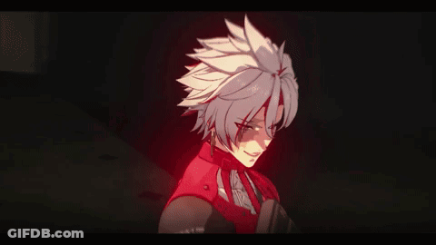 Close Up Person White Hair GIF