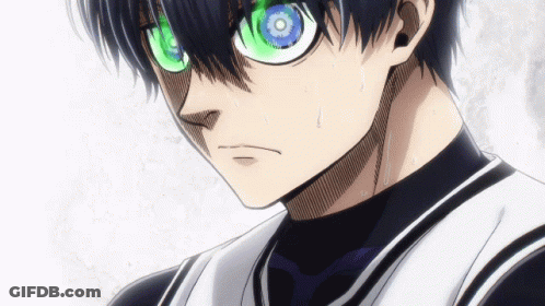 Close Up Person With Blue Eyes GIF
