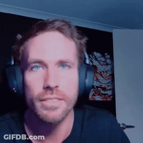 Close Up Person With Eyes Closed GIF