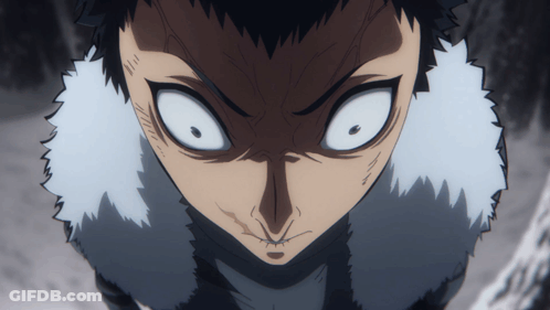 Close Up Person With Furry Collar GIF