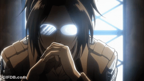 Close Up Person With Glowing Blue Eyes GIF