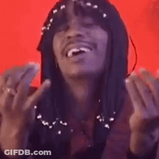 Close Up Person With Long Hair And Mustache GIF