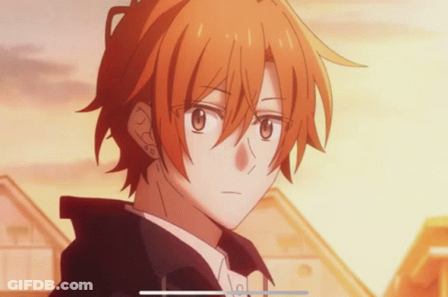 Close-Up Person With Orange Hair GIF