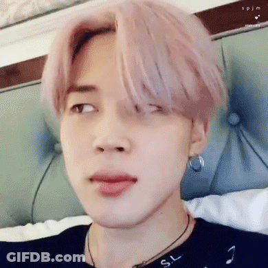 Close Up Person With Pink Hair And Black Shirt GIF