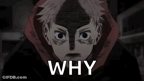 Close Up Person With Shadow Saying Why GIF