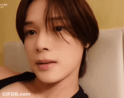 Close Up Person With Very Short Haircut GIF