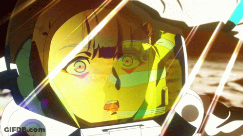 Close Up Person With Yellow Helmet GIF