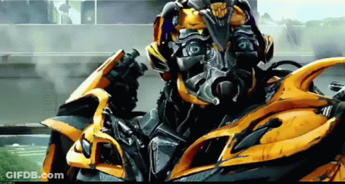 Close Up Robot With Smoke Coming Out Of Mouth GIF