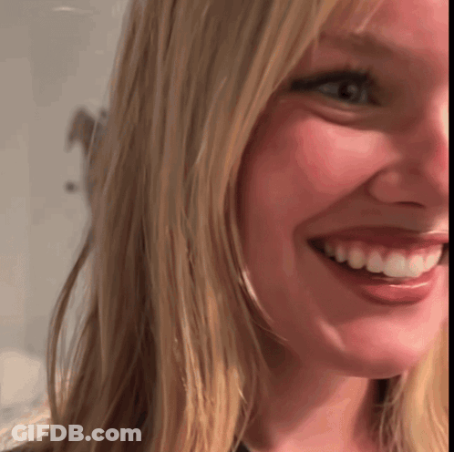 Close-Up Shocked Face GIF