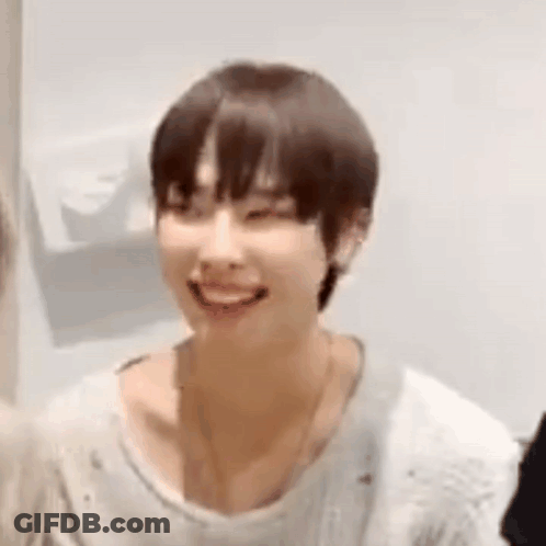 Close Up Smiling Face GIF