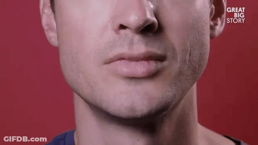 Close Up Sneeze Face GIF
