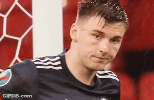 Close Up Soccer Player In Black Jersey GIF