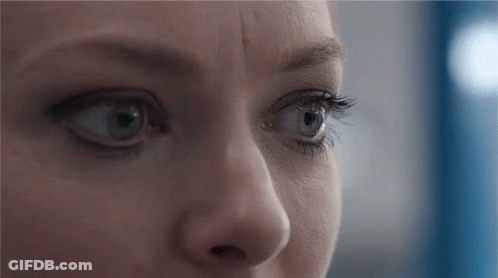 Close Up Woman Eye With Tear GIF