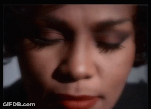 Close Up Woman Eyes Closed GIF