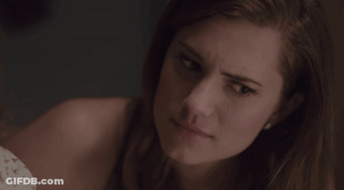 Close Up Woman Face Eyes Closed GIF