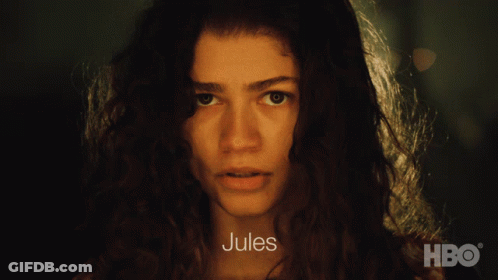 Close Up Woman Face Jules GIF