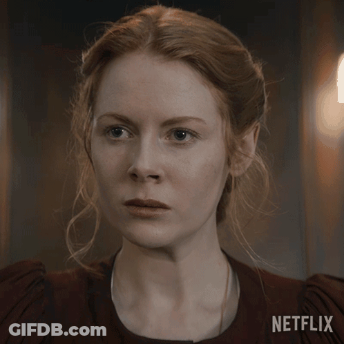Close-Up Woman Face Netflix GIF