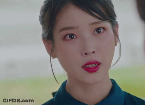 Close Up Woman Face Red Lipstick GIF