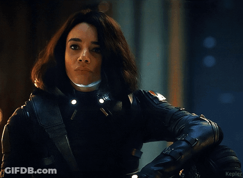 Close Up Woman Face Saying Kepler GIF