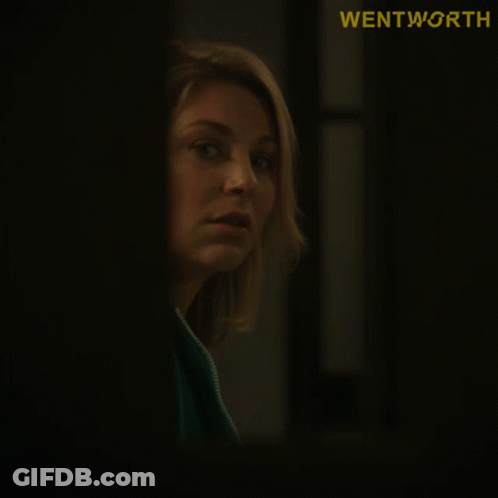 Close-Up Woman Face Wentworth GIF