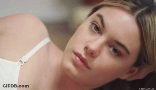 Close Up Woman Face With GIFSCAMILLE GIF