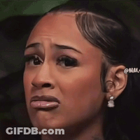 Close Up Woman Face With Mm Watermark GIF