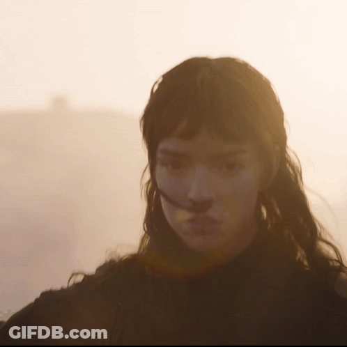 Close Up Woman Face With Sun Shining GIF
