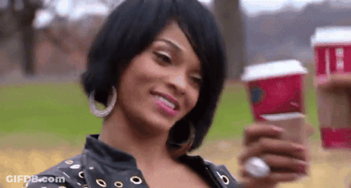 Close-Up Woman Purple Lipstick GIF