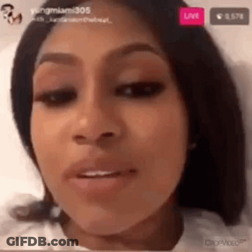 Close Up Woman's Face In Bed GIF