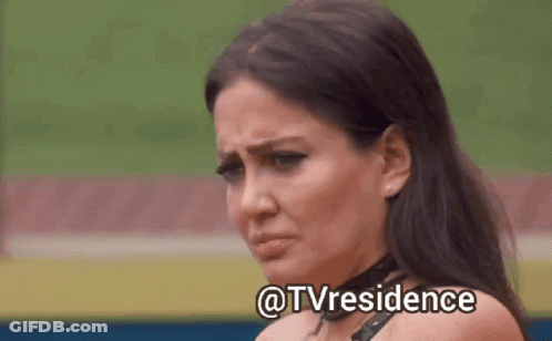 Close Up Woman's Face TV Residence GIF