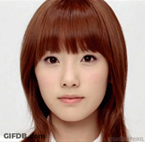 Close Up Woman's Face White Shirt GIF