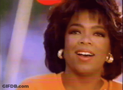 Close Up Woman's Face With Red Sign GIF